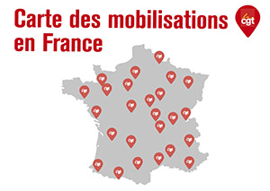  Carte des mobilisations