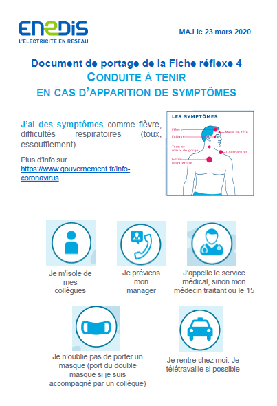 Fiche réflexe risque potentiel