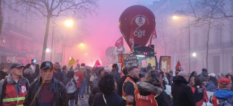 cortège manifestation Paris